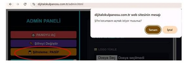 Şifreleme Durumu